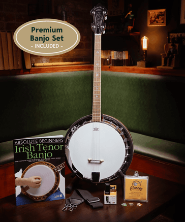 The Celt Banjo Bundle by McNeela (Tenor, 4 String, 19 Fret) The Celt Banjo Bundle by McNeela (Tenor, 4 String, 19 Fret)