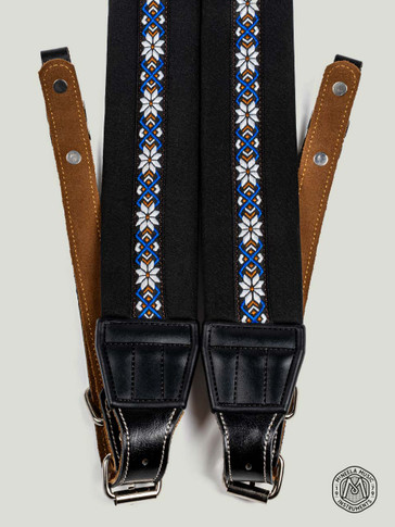 Velvet Padded Accordion Straps