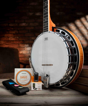 The Viking Tenor Banjo Set (4 String, 19 Fret, Tenor)