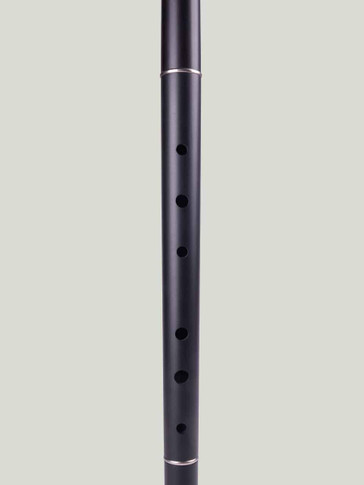 Limited Edition McNeela Matte Black Ebony Flute