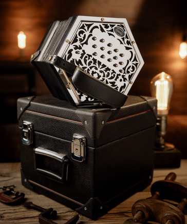 The Swan 30 Button Anglo Concertina in C/G