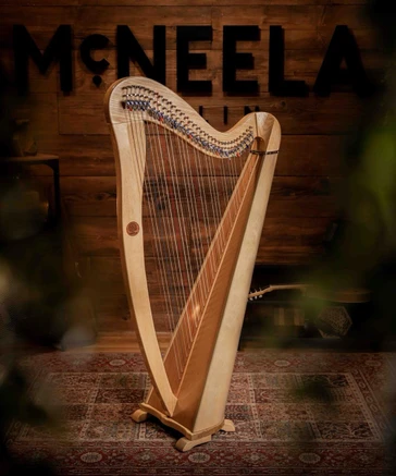 McNeela 34 String Celtic Harp