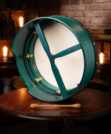 16" Emerald Green Performance Bodhrán