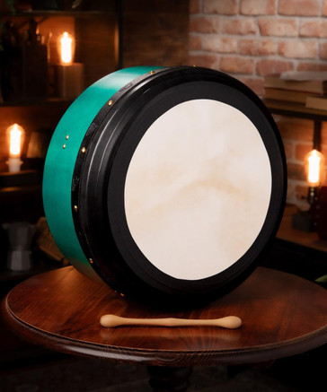 16" Emerald Green Performance Bodhrán