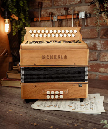 McNeela Premium (B/C) 3 Voice Accordion (LMM, 23 Button)