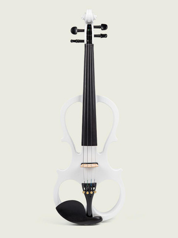 The McNeela Electric Violin in White