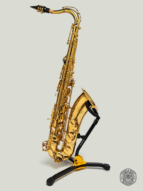 McNeela Premium Student Tenor Saxophone - please note: stand is not included