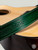 Embossed Leather Celtic Instrument Strap - Green