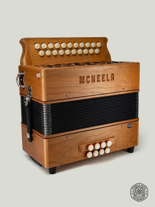 McNeela (B/C) Original Accordion (2-Voice, 21/23 Button)
