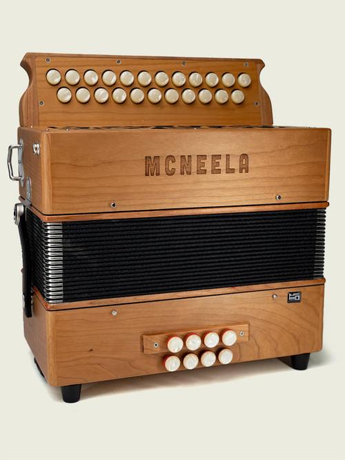 McNeela (B/C) Original Accordion (2-Voice, 21/23 Button)