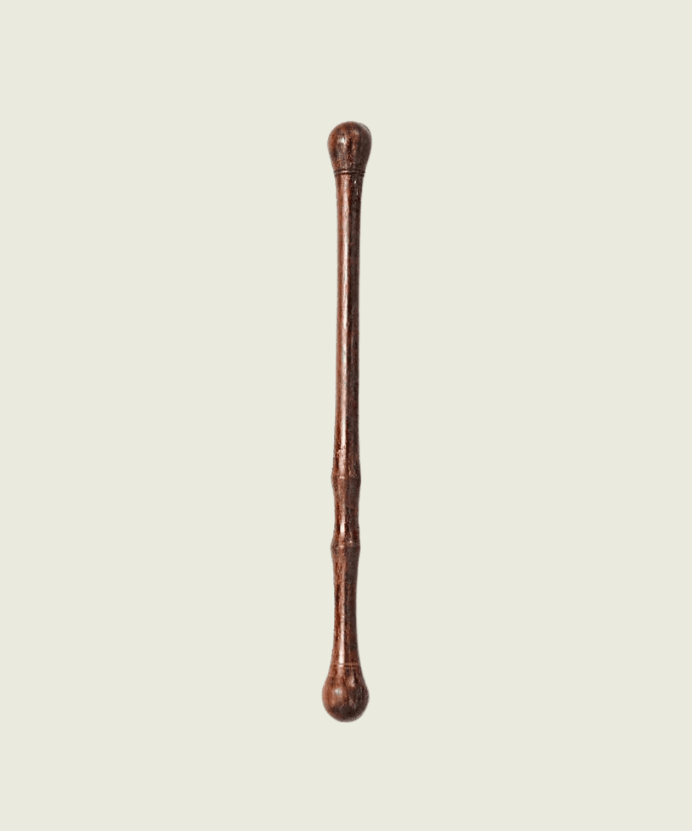 Weighted double ribbed Bodhran Beater short