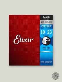 Elixir Banjo Strings – Medium 10-23