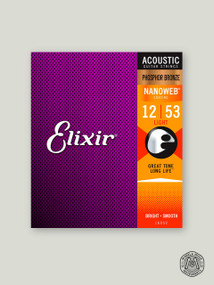 Elixir Acoustic Guitar Strings Light