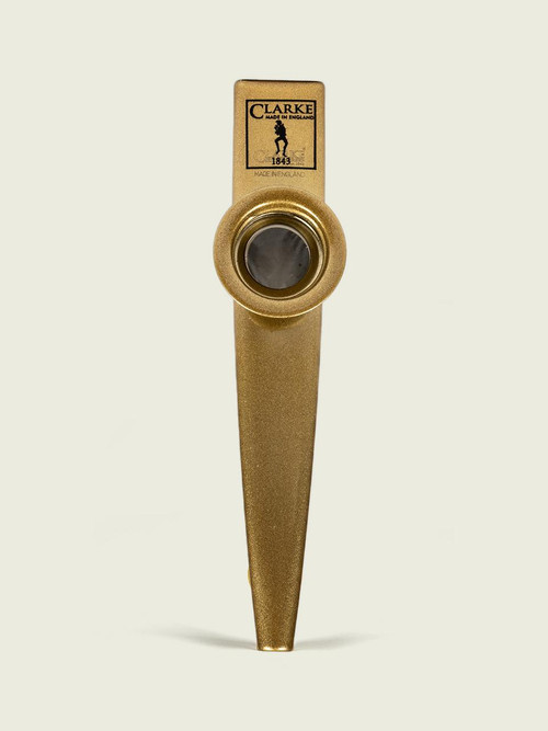 McNeela Clarke Tin Kazoo - Metal Musical Instrument - Easy to Play Fun Maker - All Metal Construction - Adjustable Tone McNeela Music