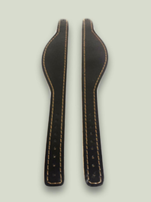 McNeela Concertina Hand Straps - Irish Leather Replacement - Vintage Antique Fit
