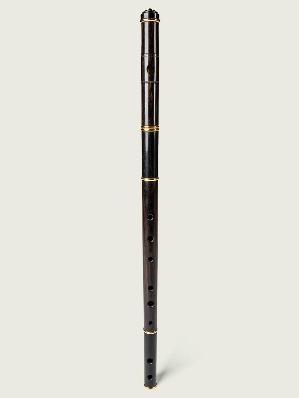 Blackwood Irish Flute - Rich Tone African Blackwood Wooden Flute - McNeela