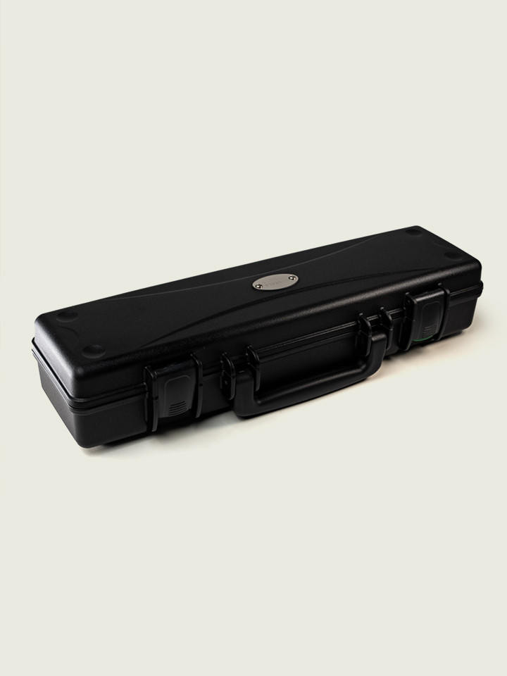 Flute & Tin Whistle Combo Hard Case - Protective Travel Bag for Musicians - Wooden Flute Case - McNeela Music