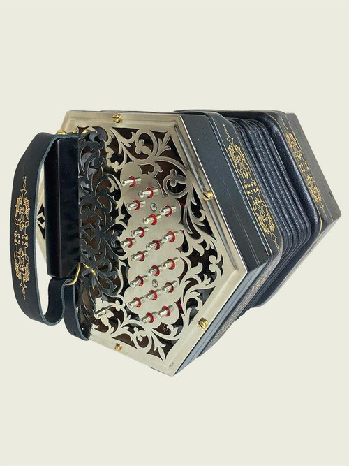 Jeffries Concertina 38 Button Concertinas Mcneela Music