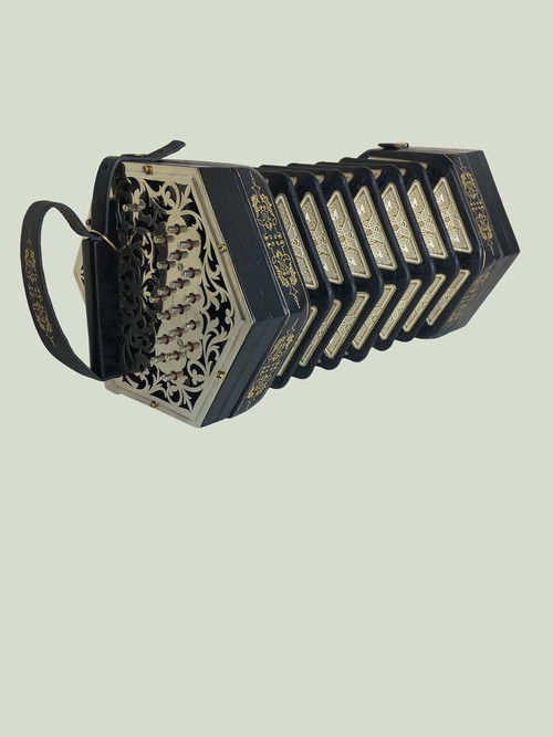 Jeffries Concertina 38 Button Concertinas Mcneela Music
