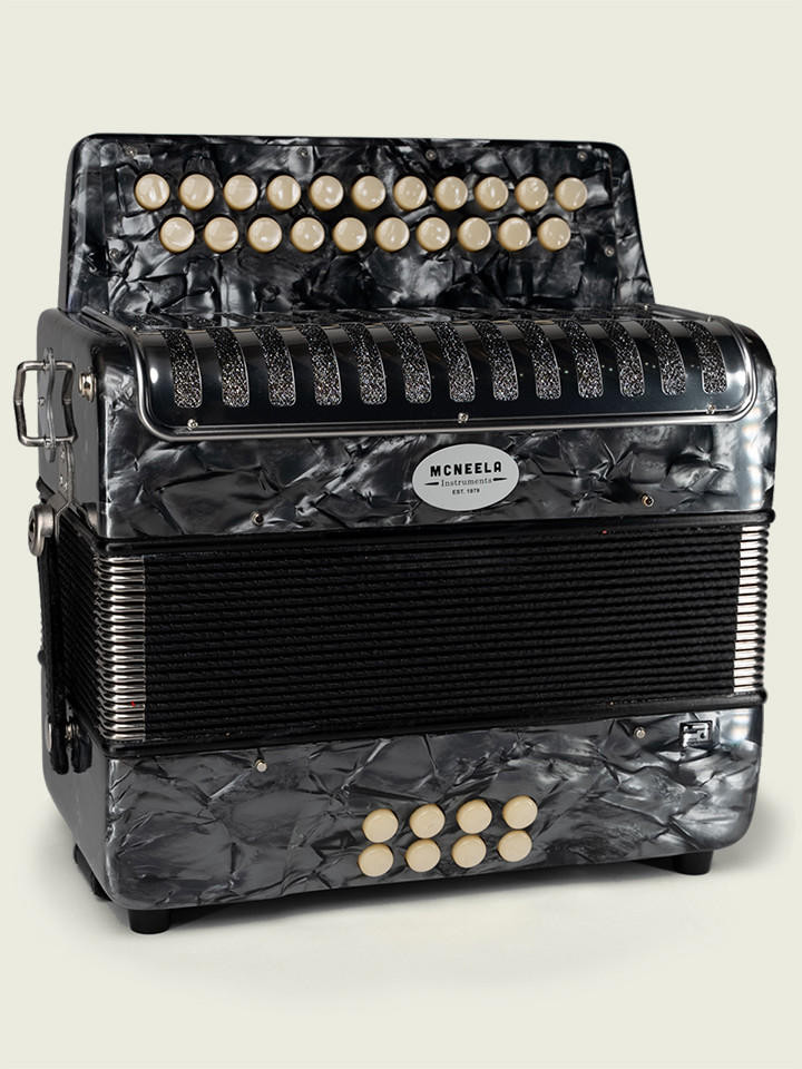 McNeela Grey B/C Accordion McNeela Music