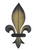 Single Fleur de Lis Wall Stencil