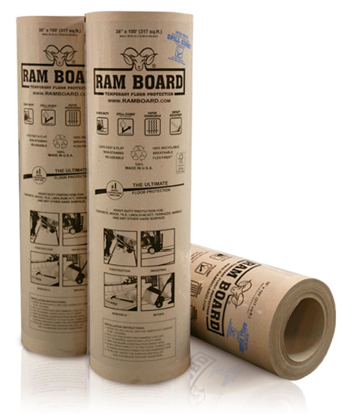 Heavy-Duty temporary floor protection ram board