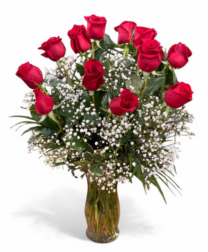 The Classic Dozen Red Roses 