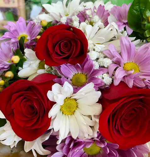 Red Roses and Daisies (Buy The Bunch)