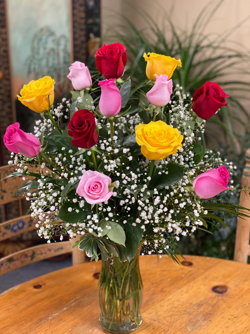 Dozen Assorted Roses