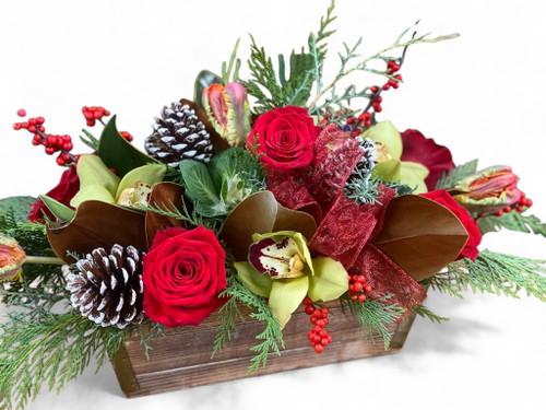 Wintery Woodbox Design