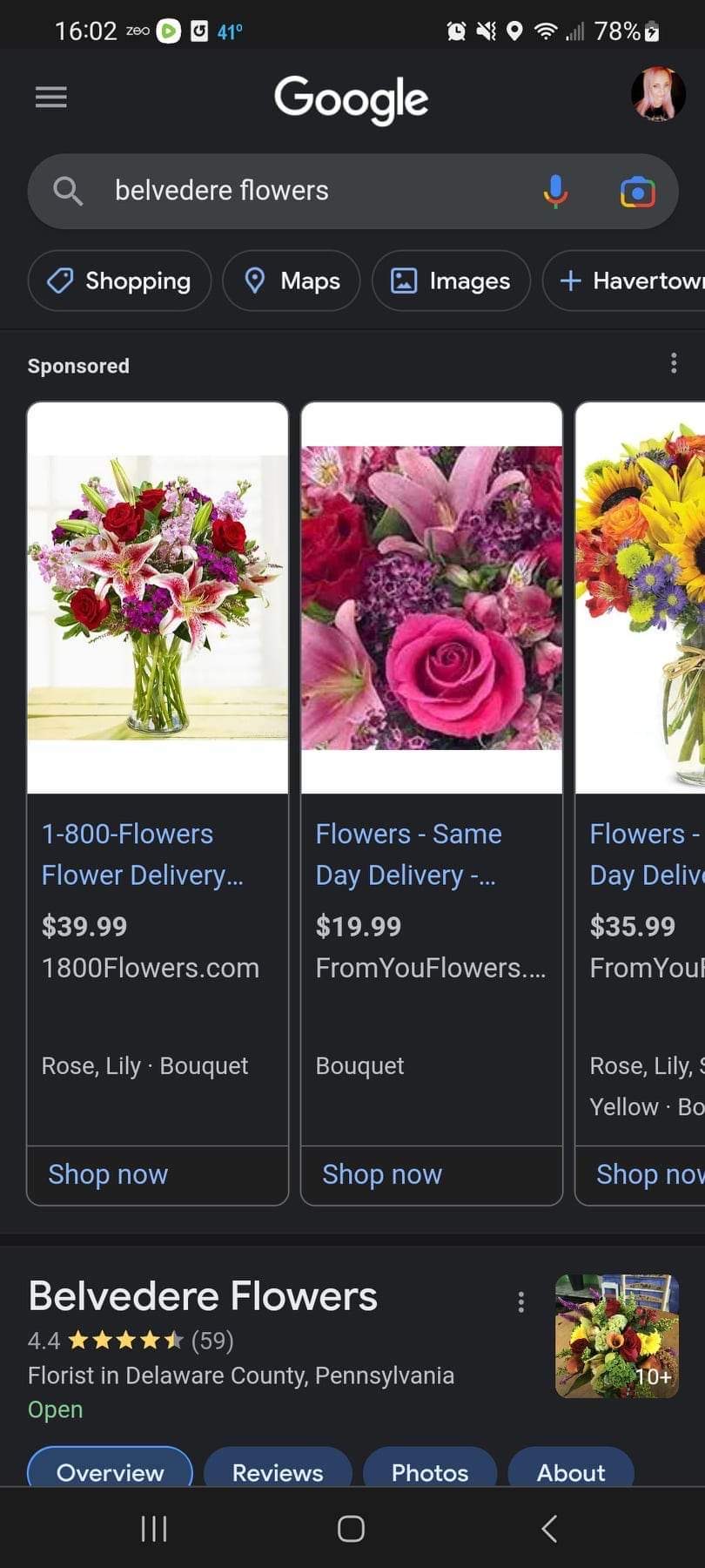 How to search for a "Real Local Florist" and avoid "Order Gatherers