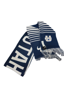 Aggie Local Verbiage Scarf - Navy - Onesize