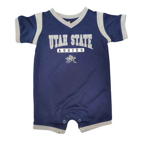Infant All Day Football Romper