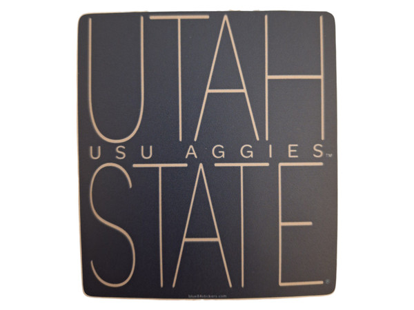 Skinny USU Sticker