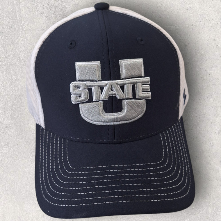 Silver U-State Navy W/ White Mesh Hypercool