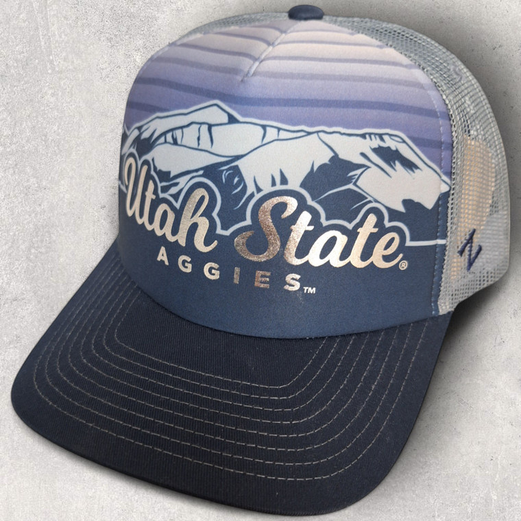 Foam Front Trucker Utah State Mountains