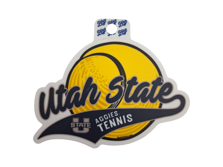 USU Tennis Sticker