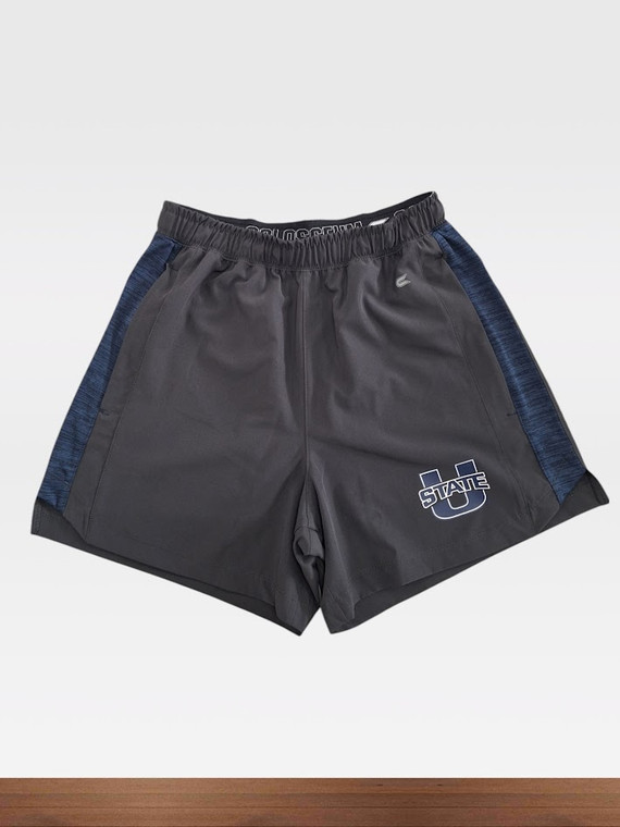 Langmore Shorts Charcoal W/ Navy