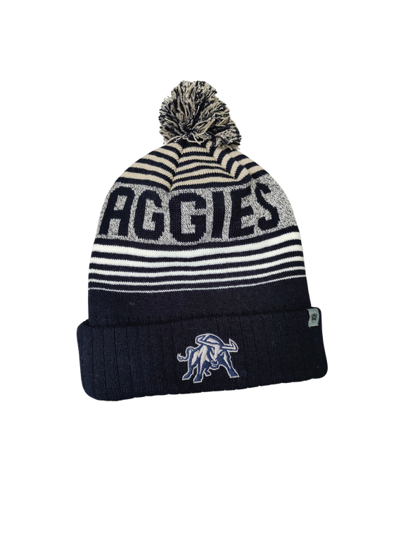 USU Aggies Striped Beanie - Knit - One Size