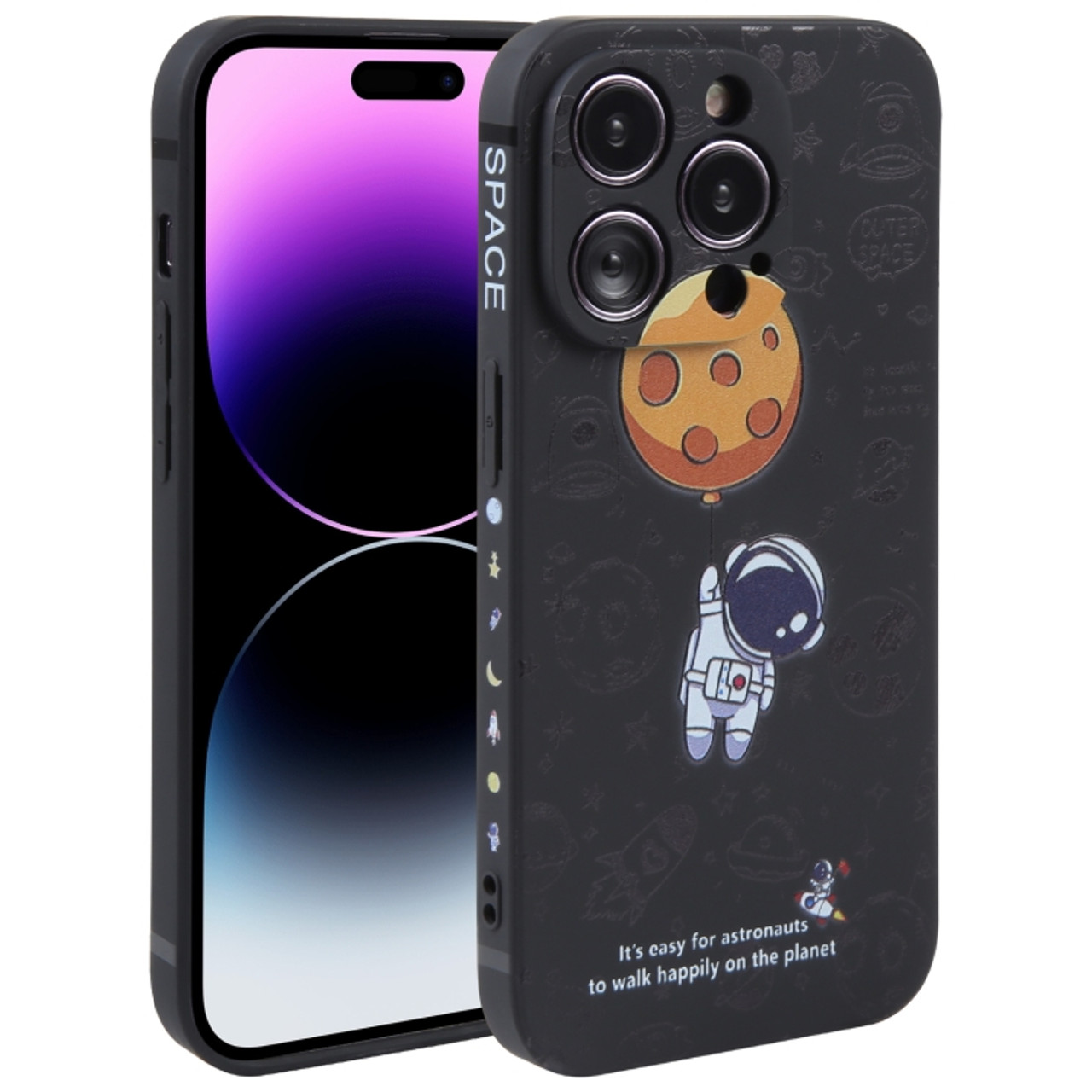 Silicone Phone Case, Planet Phone Case