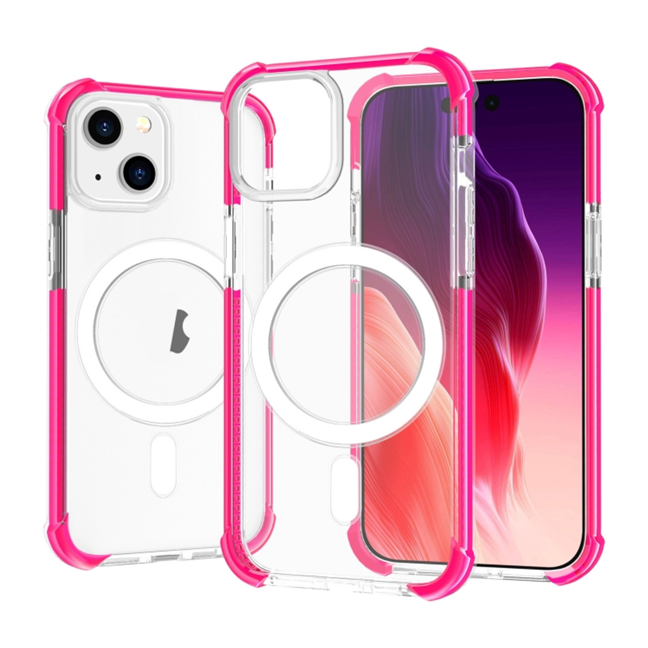 iPhone 15 Plus Ares Mag Case - Pink