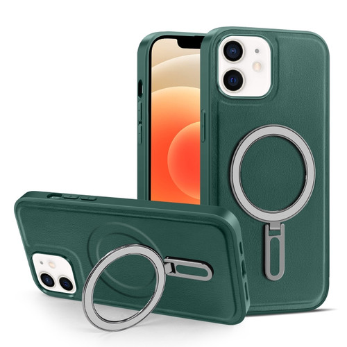 iPhone 12 / 12 Pro MagSafe Magnetic Holder Phone Case - Green