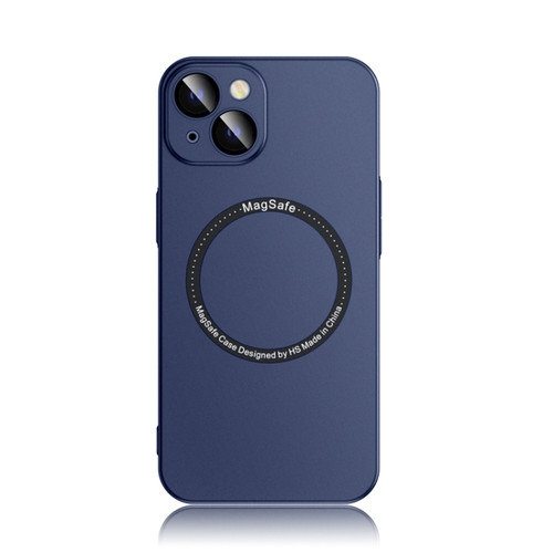 iPhone 12 Pro Frosted PC Magsafe Case - Navy Blue