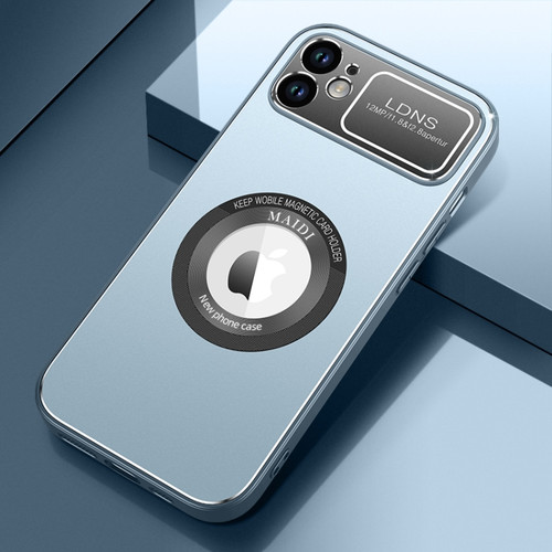 iPhone 11 MagSafe Magnetic Skin Feel PC Phone Case - Sierra Blue