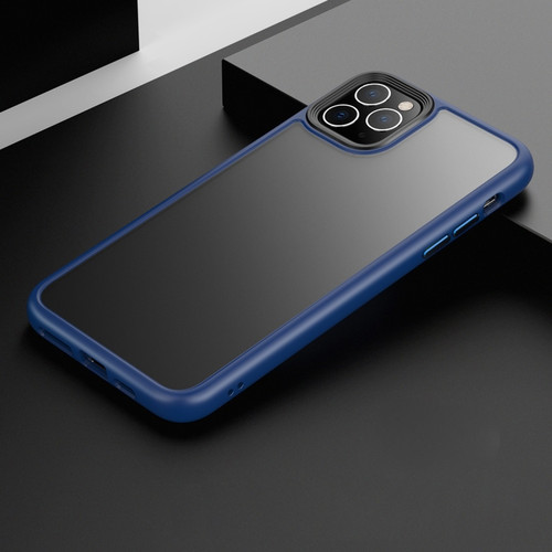 iPhone 11 Frosted Back Shockproof Phone Case  - Blue