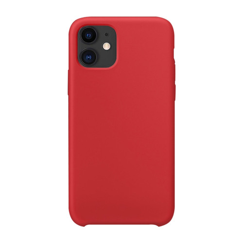 iPhone 11 Ultra-thin Liquid Silicone Protective Case  - Red
