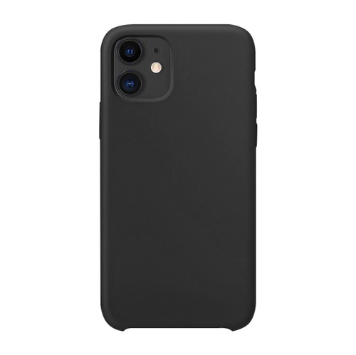 iPhone 11 Ultra-thin Liquid Silicone Protective Case  - Black