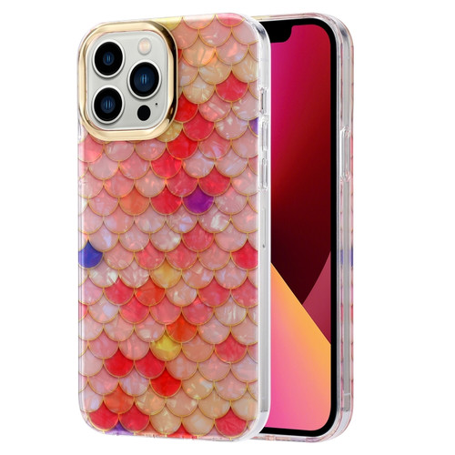 iPhone 11 Pro Max Electroplating Shell Texture Phone Case  - Fish-scales Y5