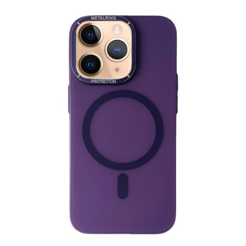 iPhone 11 Pro Frosted PC MagSafe TPU Phone Case - Purple
