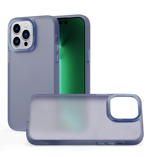 iPhone 11 Pro Skin Feel PC Shockproof Protective Phone Case - Blue